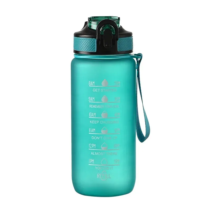 1 Liter Water Bottle Motivational Sport Water Bottle Leakproof Bottles Drinking Outdoor Travel Gym Fitness Jugs For Kitchen Cups
