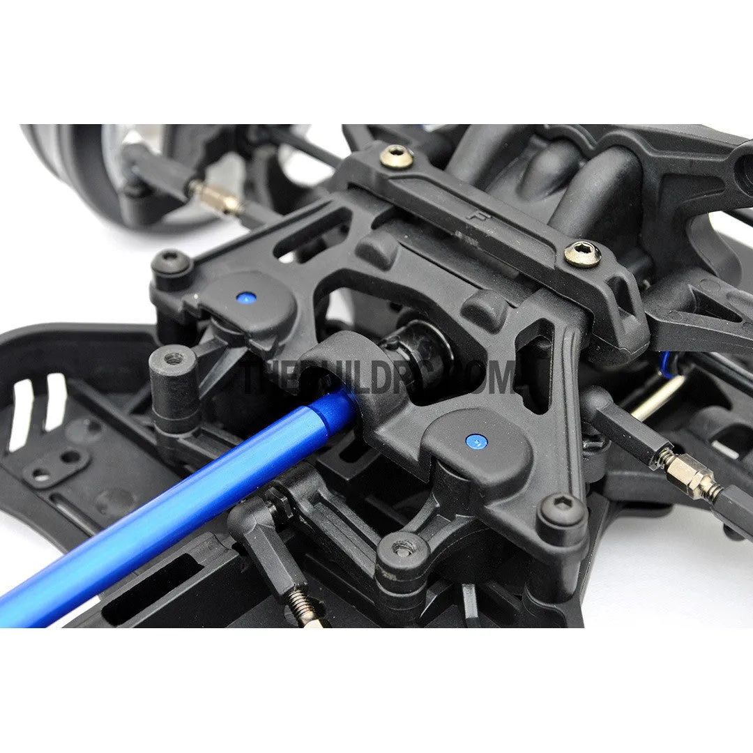 1/10 RC YKM Type C SD EP Shaft Drive Drift Car Chassis Kit - Red