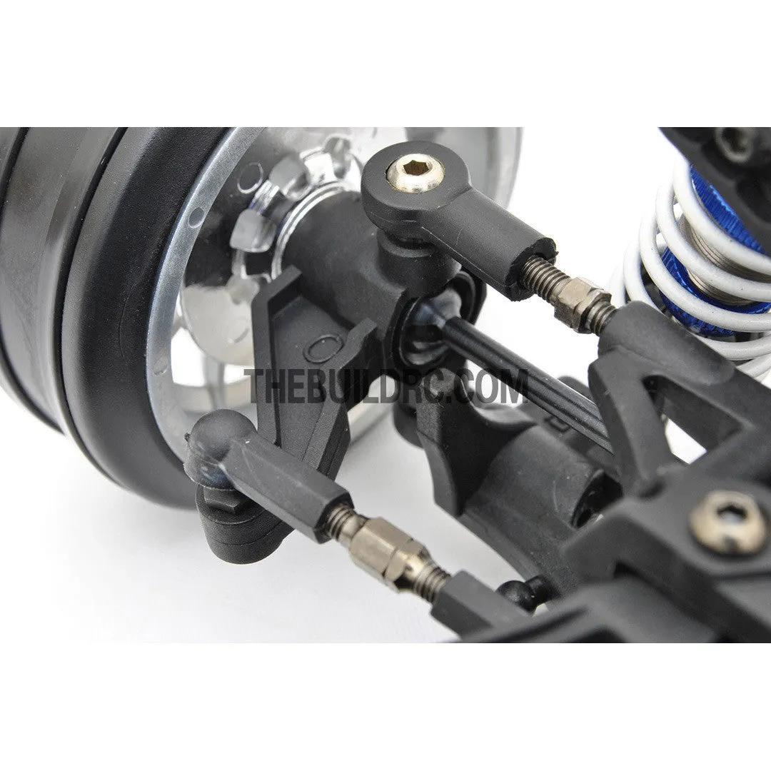 1/10 RC YKM Type C SD EP Shaft Drive Drift Car Chassis Kit - Red