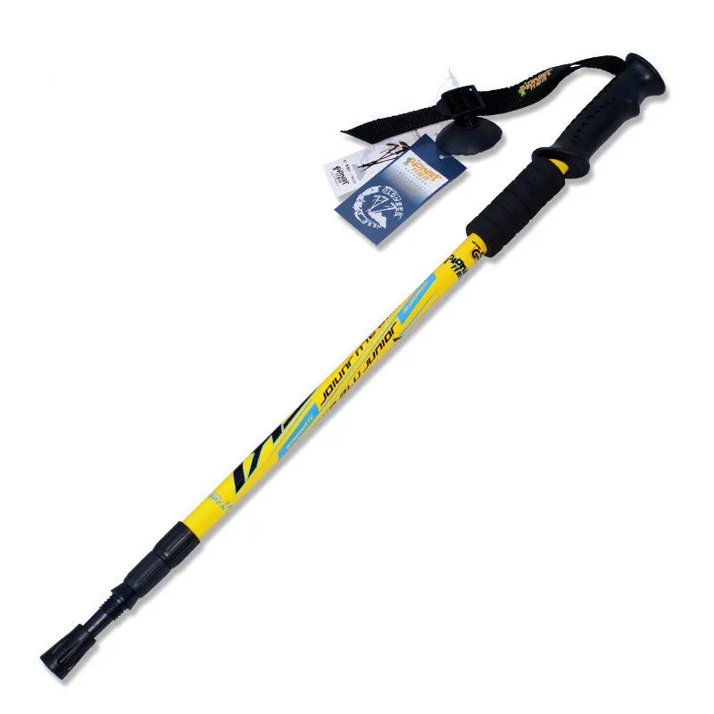 1PC Adjustable AntiShock Trekking Hiking Walking Stick Pole 3-section 66cm-135cm/ 26 " to 53 " with Drop