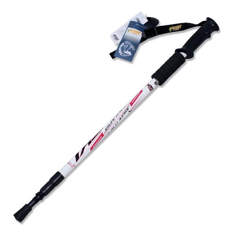 1PC Adjustable AntiShock Trekking Hiking Walking Stick Pole 3-section 66cm-135cm/ 26 " to 53 " with Drop