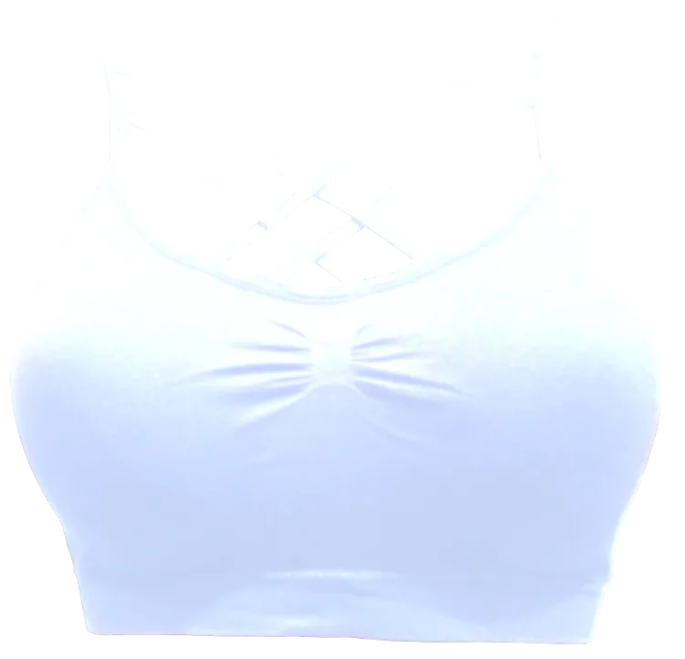 2-Strap X-Cross Padded Bralette