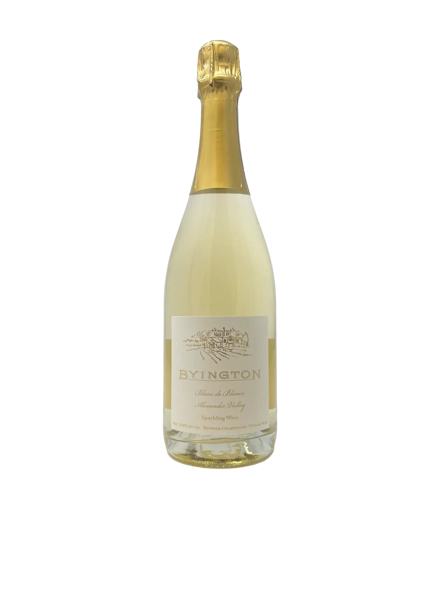 2019 Byington Estate Blanc de Blancs SOLD OUT - CALL KAKAAKO WINE 808-779-0142 to inquire