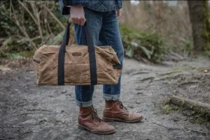 20" Waxed Canvas Duffel Bag