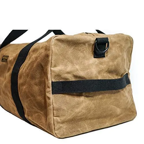 20" Waxed Canvas Duffel Bag