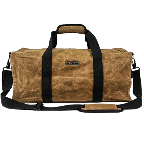 20" Waxed Canvas Duffel Bag