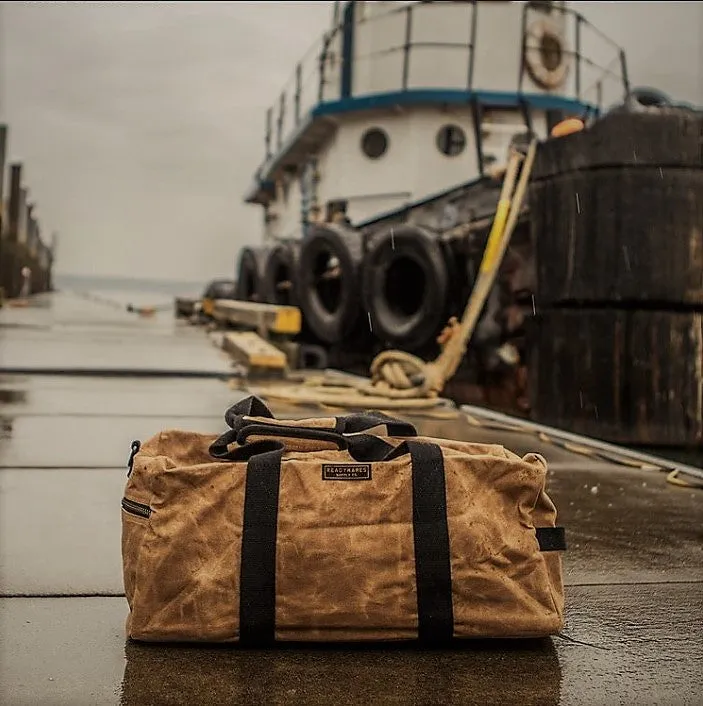 20" Waxed Canvas Duffel Bag
