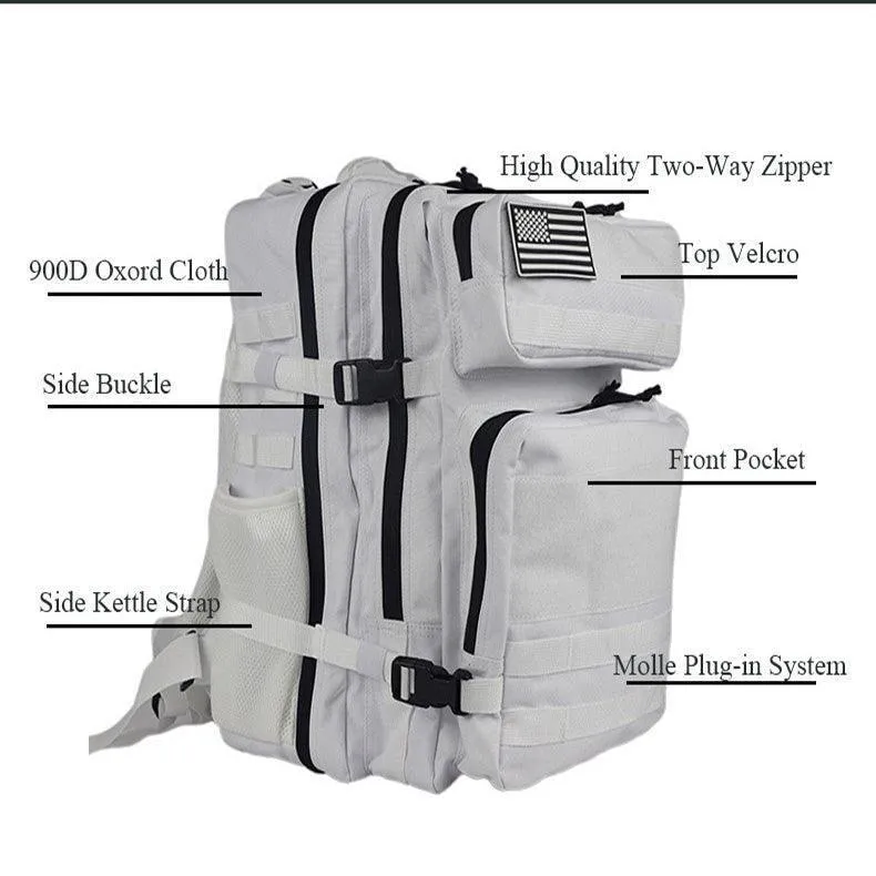25L and 45L Molle Hiking Backpack