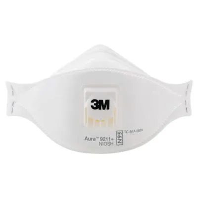 3M™ Aura™ Particulate Respirator, One Size Fits Most, 9211 