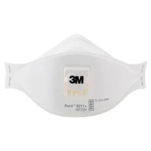 3M™ Aura™ Particulate Respirator, One Size Fits Most, 9211 