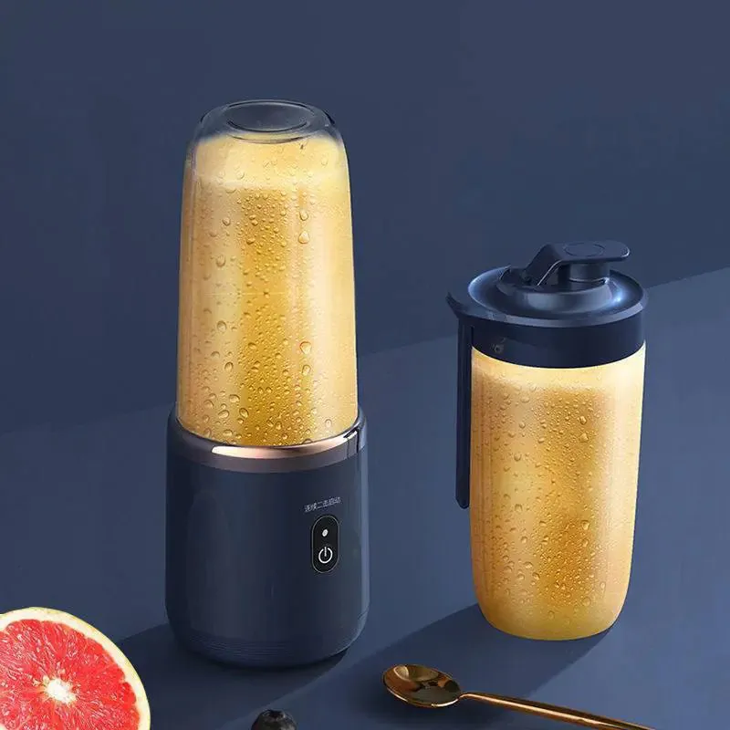 400ML USB Cordless Juicer Blender, Smoothie-like Texture, Fruit Juice, Ice Crusher