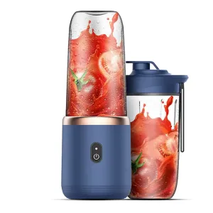 400ML USB Cordless Juicer Blender, Smoothie-like Texture, Fruit Juice, Ice Crusher