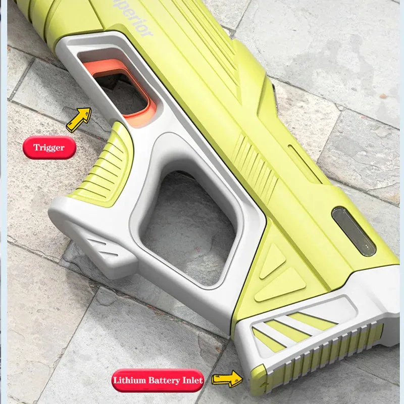 43cm Full Electric Water Storage Gun - Ultimate Summer Fun Toy