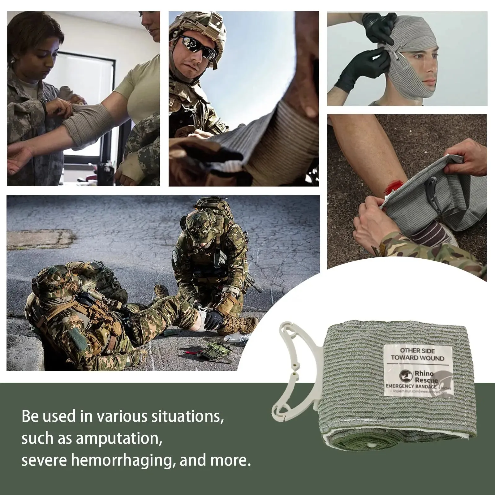 6-inch Compression Emergency Bandage
