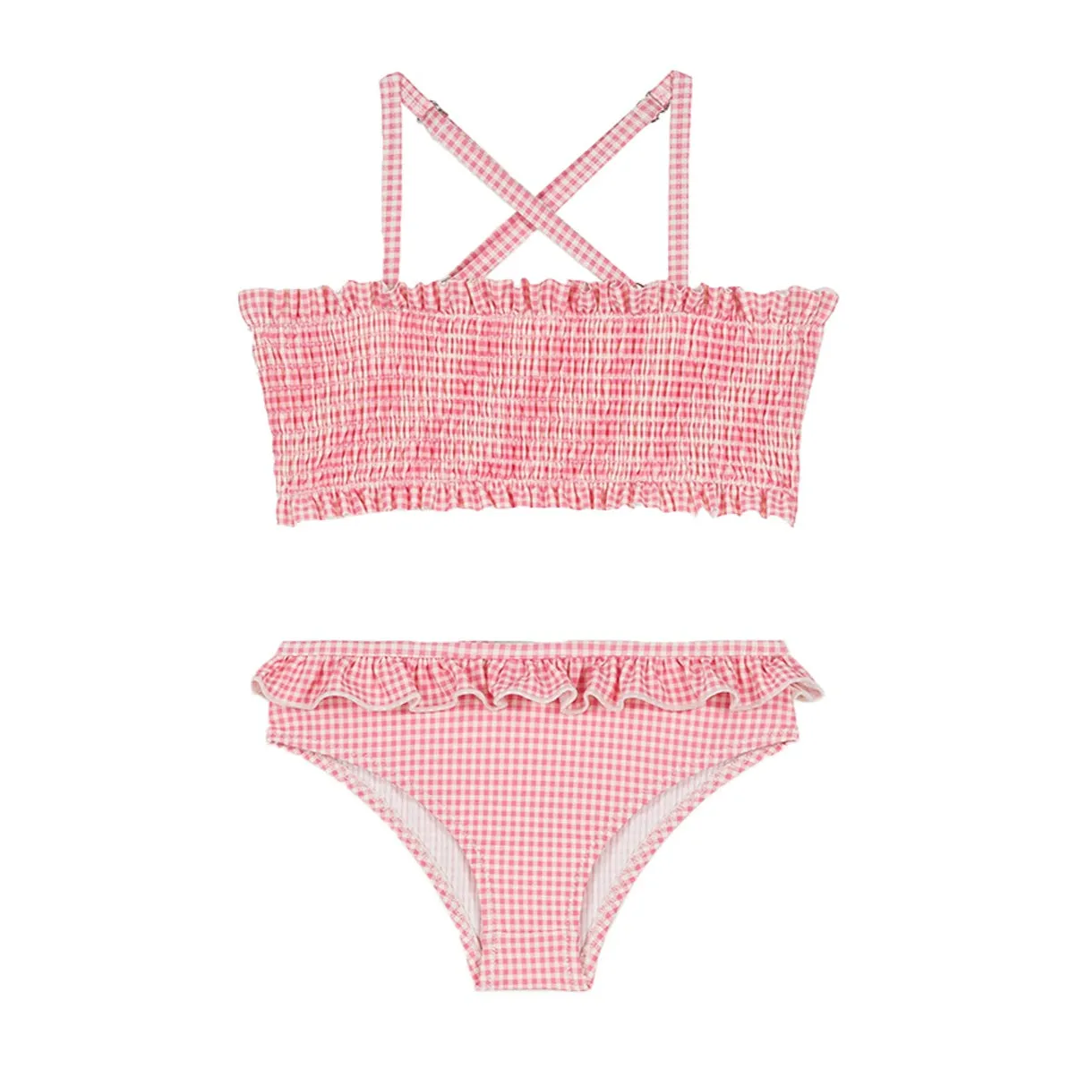 Akane Pink Vichy Bikini