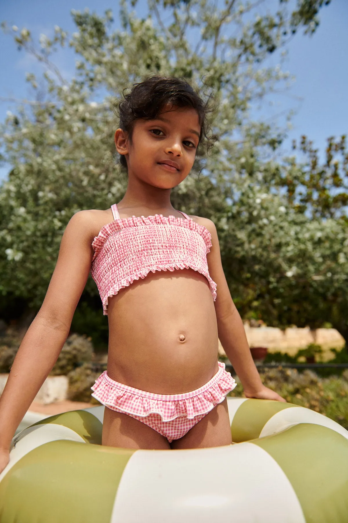 Akane Pink Vichy Bikini