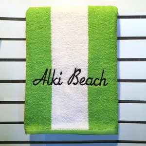 Alki Beach Towels