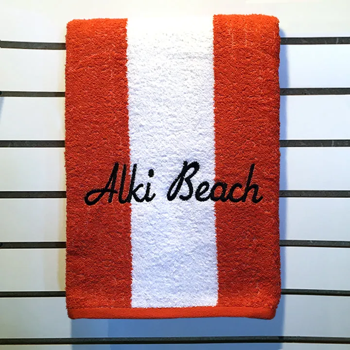 Alki Beach Towels