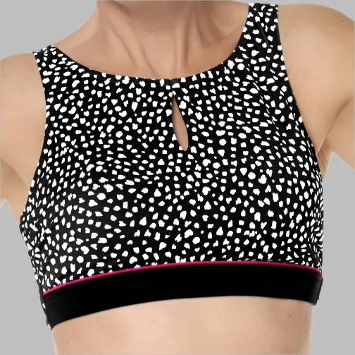 Amoena Manila High Cut Soft Bikini Top - Black - 71659