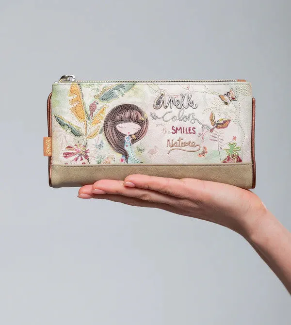 Anekke Amazonia Large Purse With Removable Card Holder