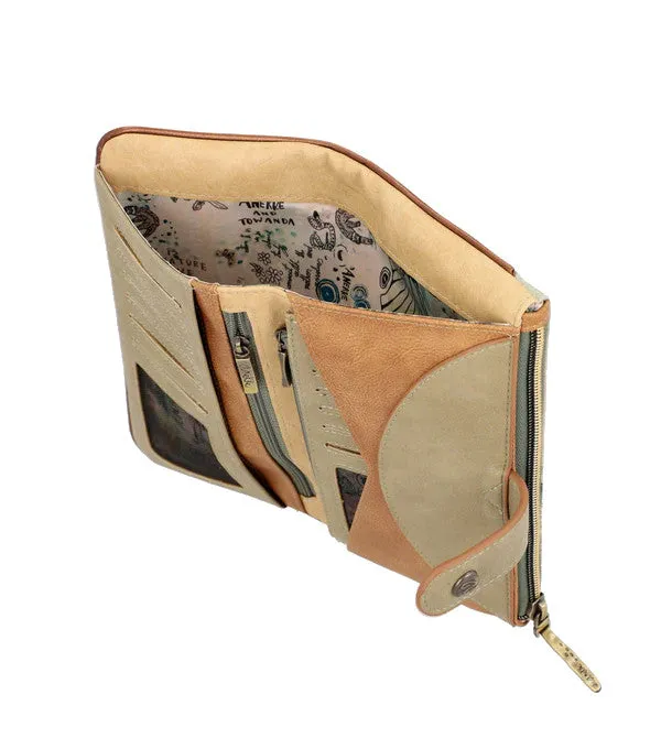Anekke Amazonia Large Purse With Removable Card Holder