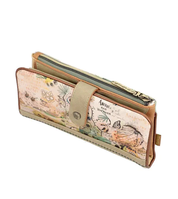 Anekke Amazonia Large Purse With Removable Card Holder