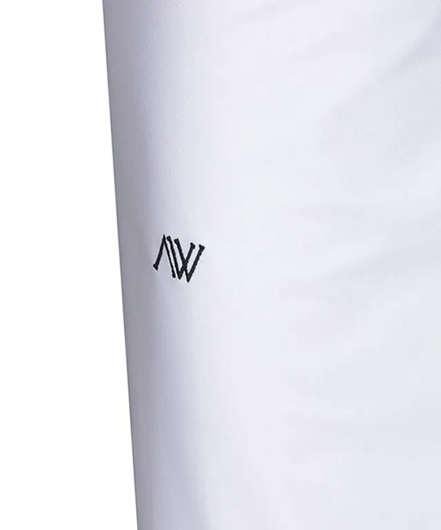 ANEW Golf: Men Essential Logo Banding L/PT - White