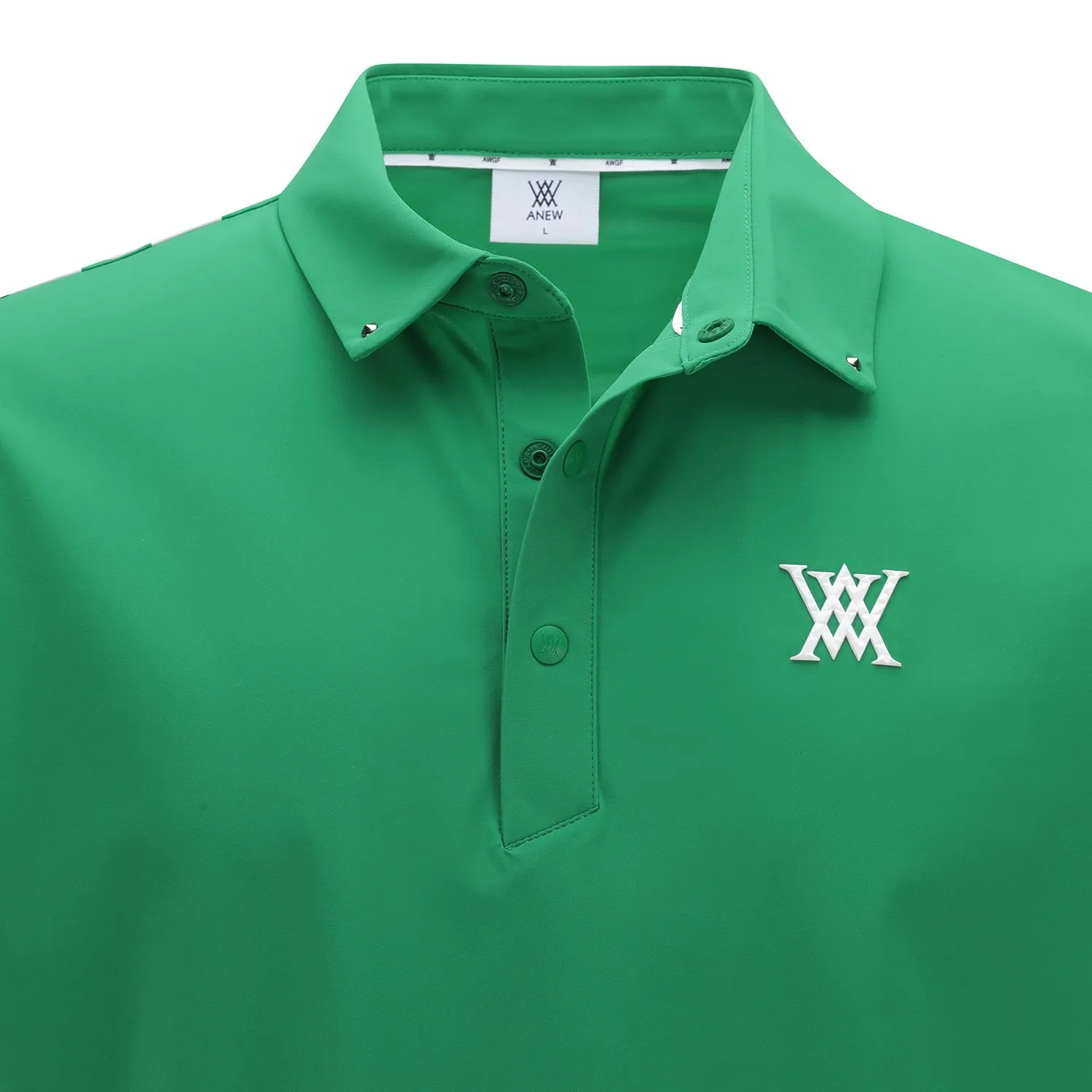 Anew Men's Back Signature Logo Sleeve Long T-Shirt