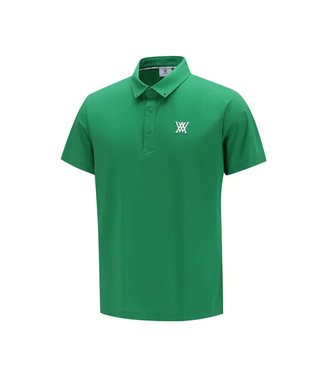 Anew Men's Back Signature Logo Sleeve Long T-Shirt