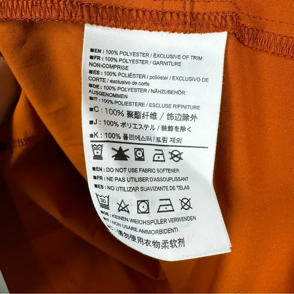 Arc'teryx Contenta Shift Dress Orange Outdoors Gorpcore Women’s Size XL