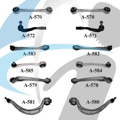 AUDI A4 A5 07> FRONT SUSPENSION KIT FRONT (LH, RH)