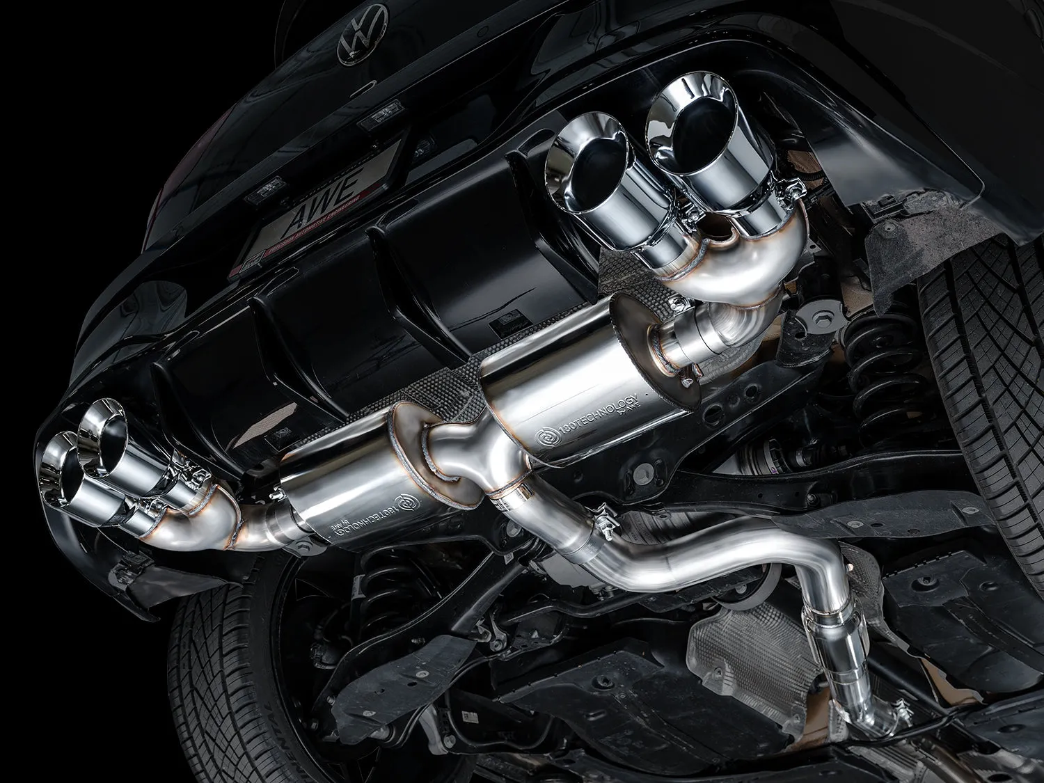 AWE EXHAUST SUITE FOR MK8 VOLKSWAGEN GOLF R