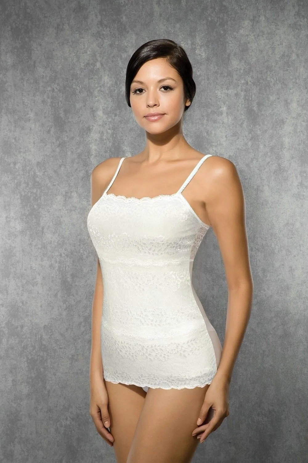Back Transparent Modal Tank Top Set