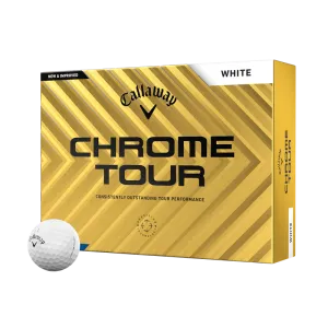 BALLE CALLAWAY CHROME TOUR 24 WHITE