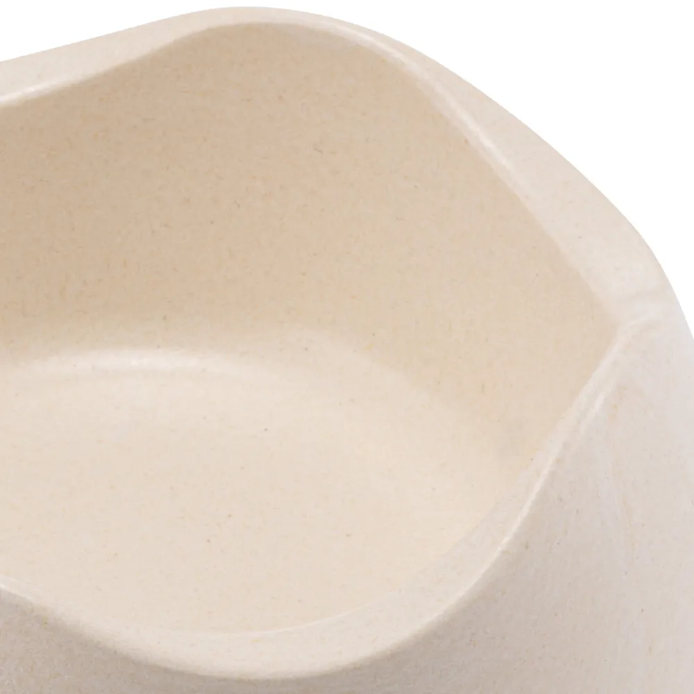 Bamboo Dog Bowl, Natural