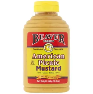 Beaver Brand American Picnic Mustard 354g