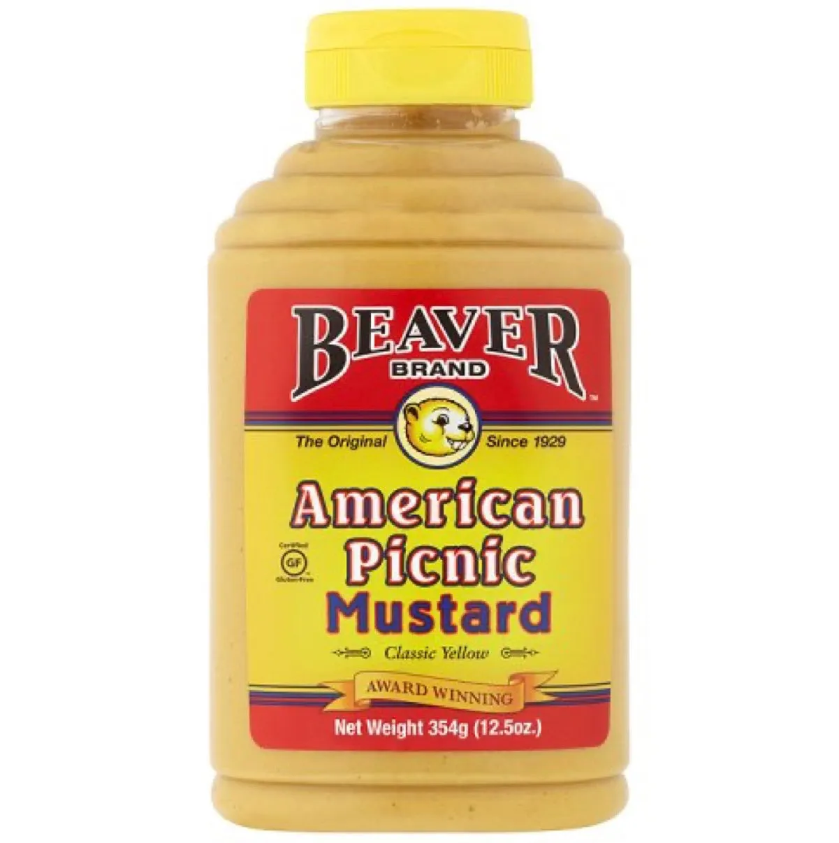 Beaver Brand American Picnic Mustard 354g