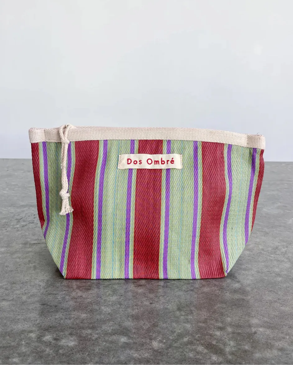 Bengali Clutch 006 Red Stripe