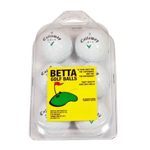 BETTA GOLF BALLS 6 PACK PREMIUM