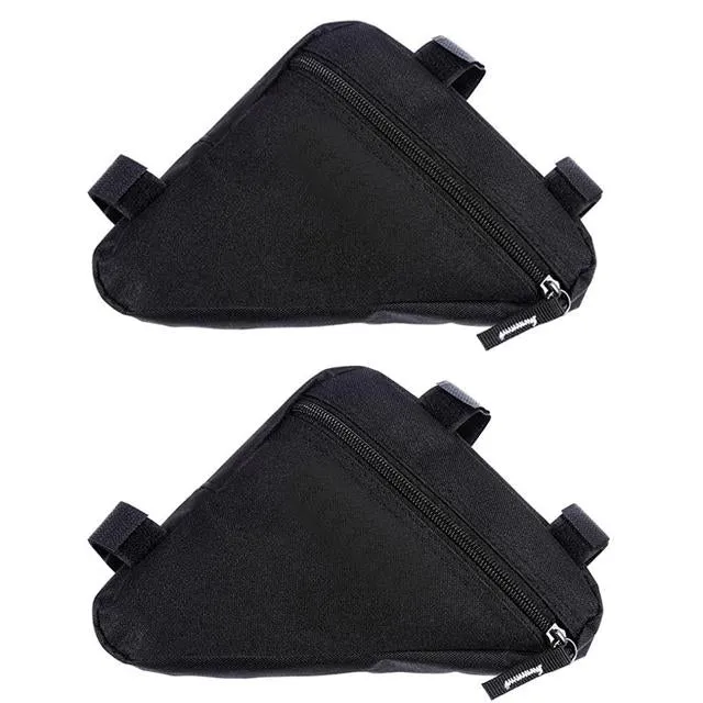 Bike Bicycle Cycling Bag Front Tube Frame Phone Bicycle Bags Triangle Pouch Frame Holder