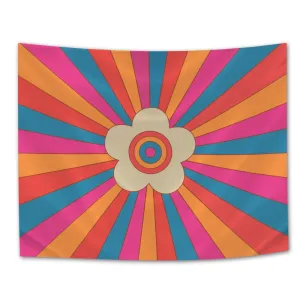 Boho Sun Tapestry Wall Hanging Moon Phase Rainbow Tapestries Bedroom Decor Bedspread Throw Cover Sun Moon Wall Decor