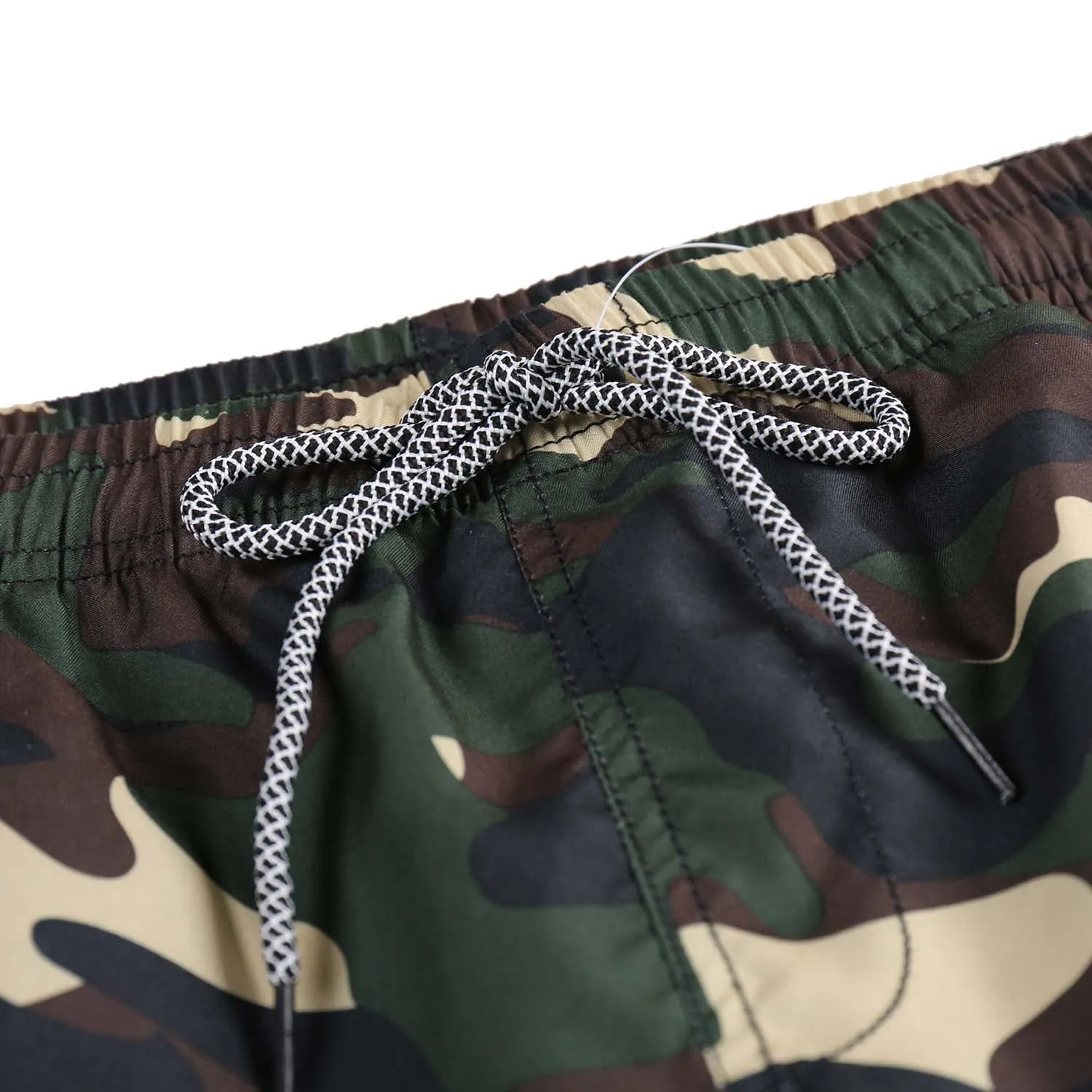 Boy's  Kid  Family  Match  Fast  Dry  Mesh  Lining  Swim  Trunks  Shorts