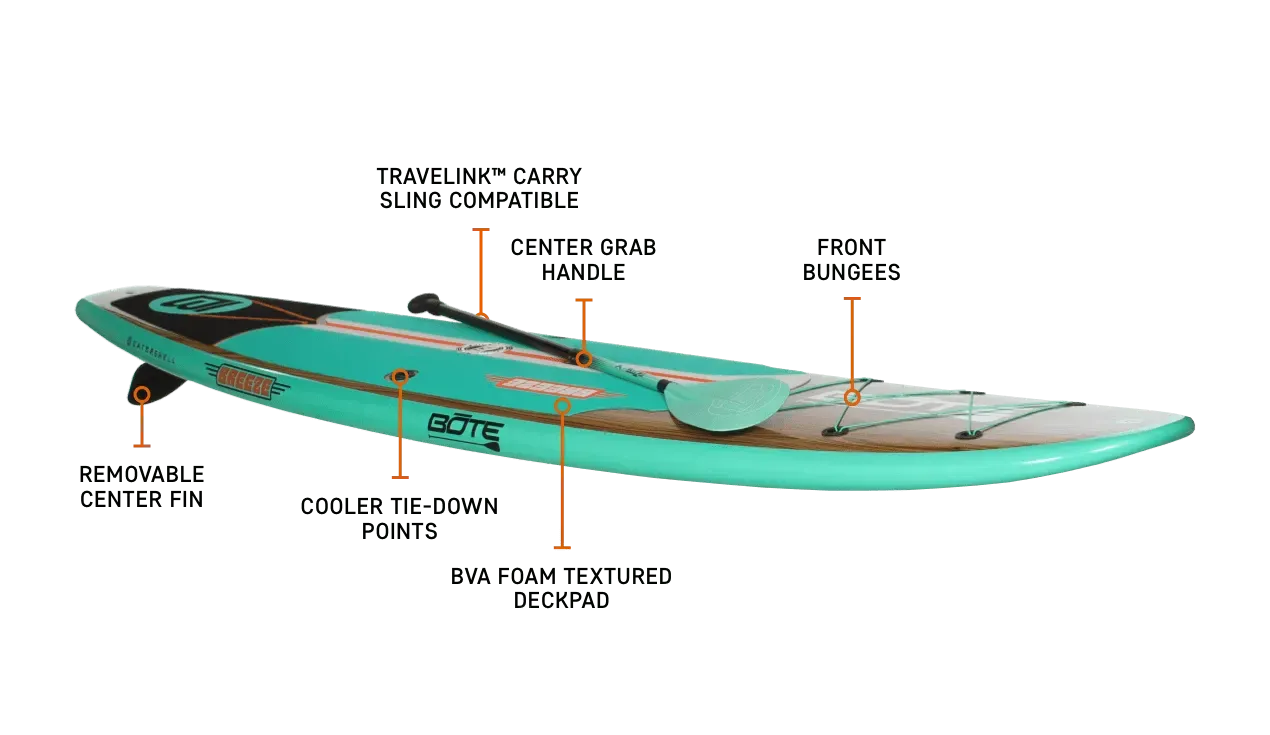 Breeze 10′6″ Full Trax Aqua Paddle Board