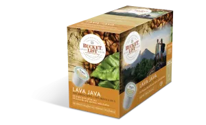 Bucket List Coffee Lava Java K Cups 24 ct