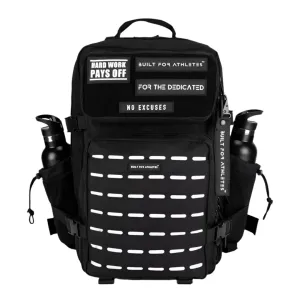 Built for Athletes - Gym Backpack - 45L (Large) - Monochrome