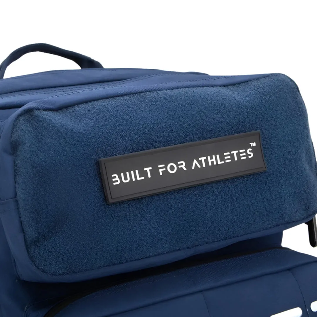 Built for Athletes - Gym Backpack - 45L (Large) - Navy & White