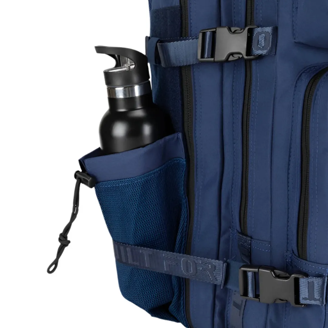 Built for Athletes - Gym Backpack - 45L (Large) - Navy & White