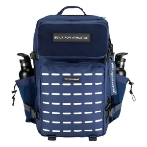 Built for Athletes - Gym Backpack - 45L (Large) - Navy & White