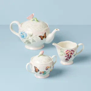 Butterfly Meadow Pink Ombre 5-Piece Tea Set