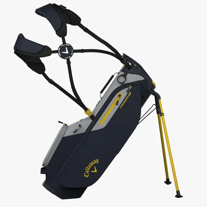 Callaway Fairway C Stand Bag - Silver/Midnight/Goldenrod